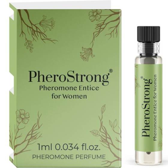 PHEROSTRONG - PHEROMONE PERFUME ENTICE FOR WOMAN 1 ML